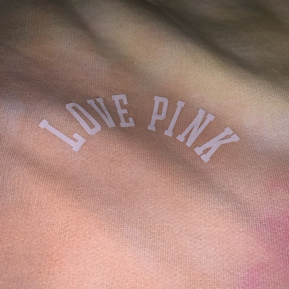 ❤️❤️Sold on eBay❤️❤️ VS Pink S Freya Tie Dye 1/4 Zip Sweatshirt & Joggers - Picture 6 of 16